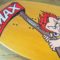 Poorhouse Skateboards Deck - Max Evansのノーズキック裏側